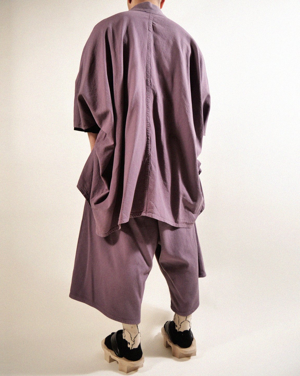 DOUHIKI - SASHIKO - LAVENDER | Prospective Flow | Japanese Fashion